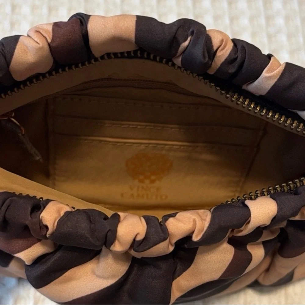 Vince Camuto Brown Zebra Women's Clutch. - Picture 3 of 4